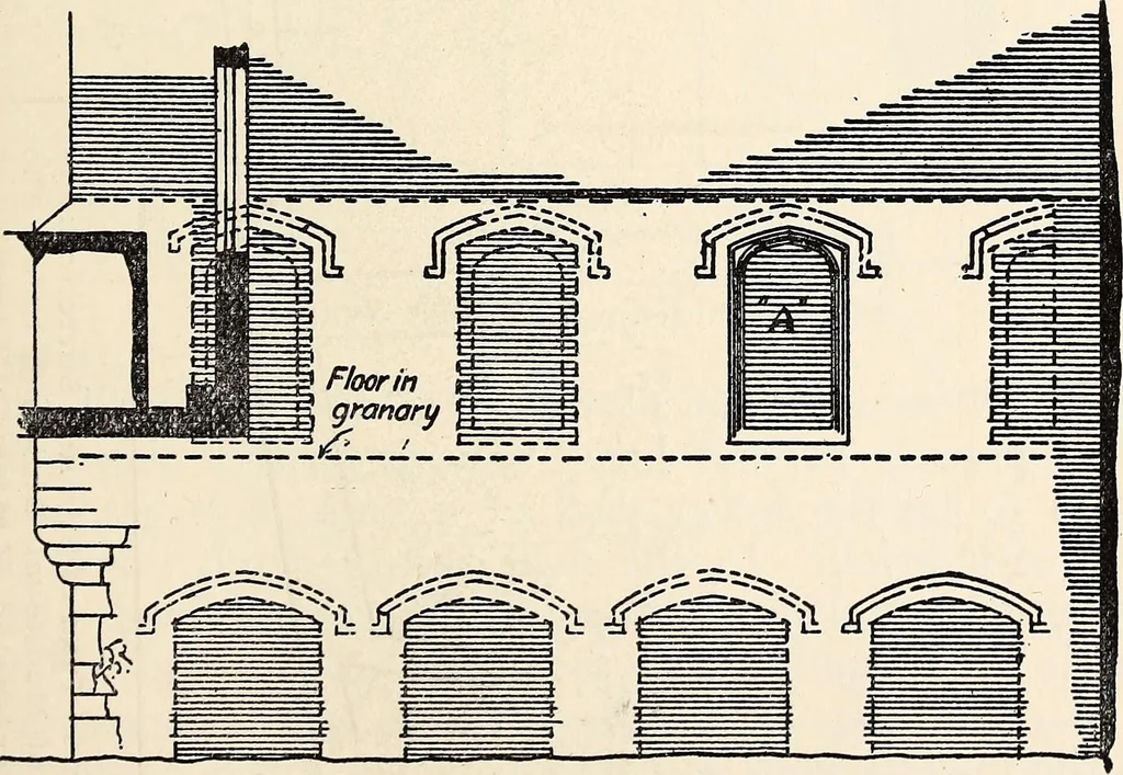 An illustration from Surrey archaeological collections, relating to the history and antiquities of the county, 1907, leaf 264
