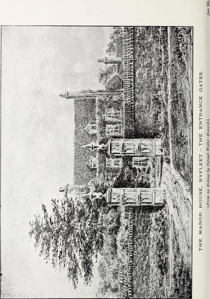An illustration from Surrey archaeological collections, relating to the history and antiquities of the county, 1907, leaf 293