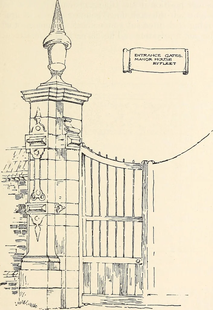 An illustration from Surrey archaeological collections, relating to the history and antiquities of the county, 1907, leaf 300