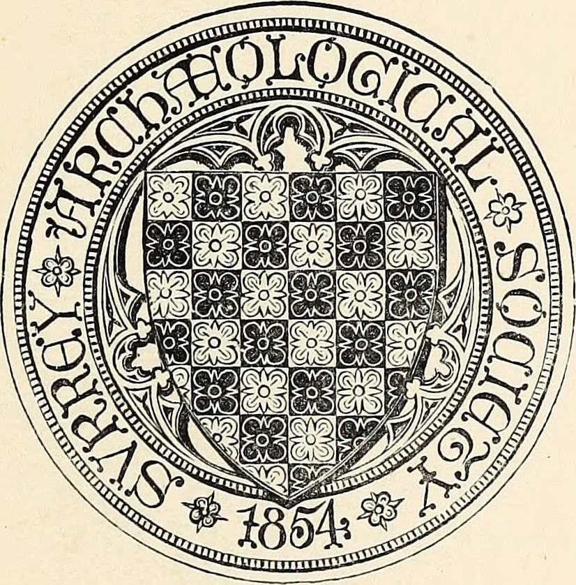 An illustration from Surrey archaeological collections, relating to the history and antiquities of the county, 1907, leaf 36