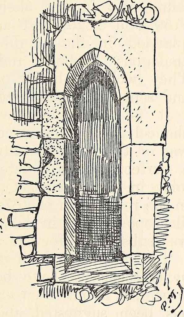 An illustration from Surrey archaeological collections, relating to the history and antiquities of the county, 1908, leaf 152