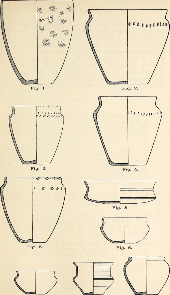 An illustration from Surrey archaeological collections, relating to the history and antiquities of the county, 1908, leaf 281