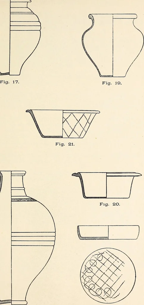 An illustration from Surrey archaeological collections, relating to the history and antiquities of the county, 1908, leaf 283