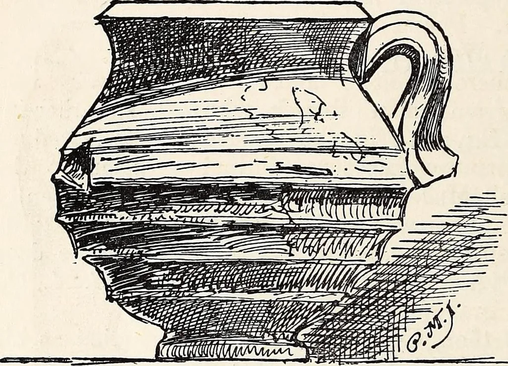 An illustration from Surrey archaeological collections, relating to the history and antiquities of the county, 1908, leaf 296