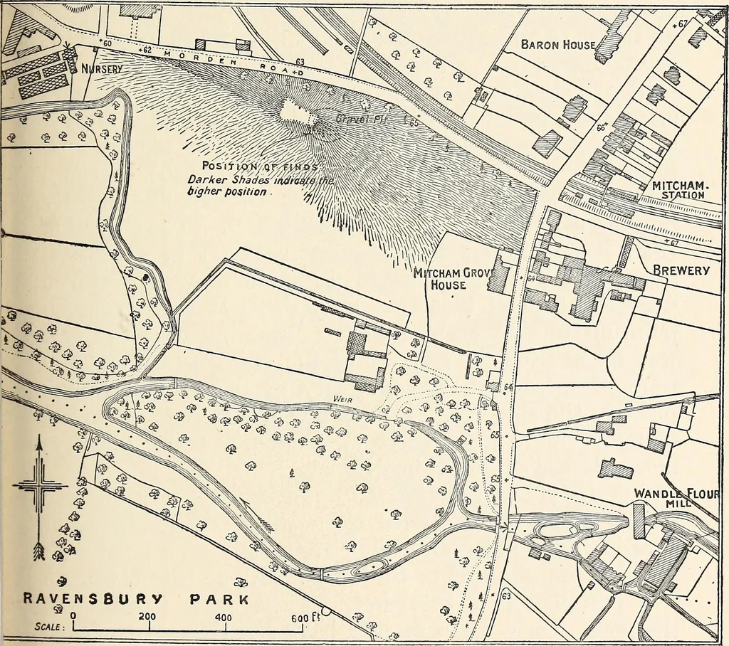 An illustration from Surrey archaeological collections, relating to the history and antiquities of the county, 1908, leaf 56
