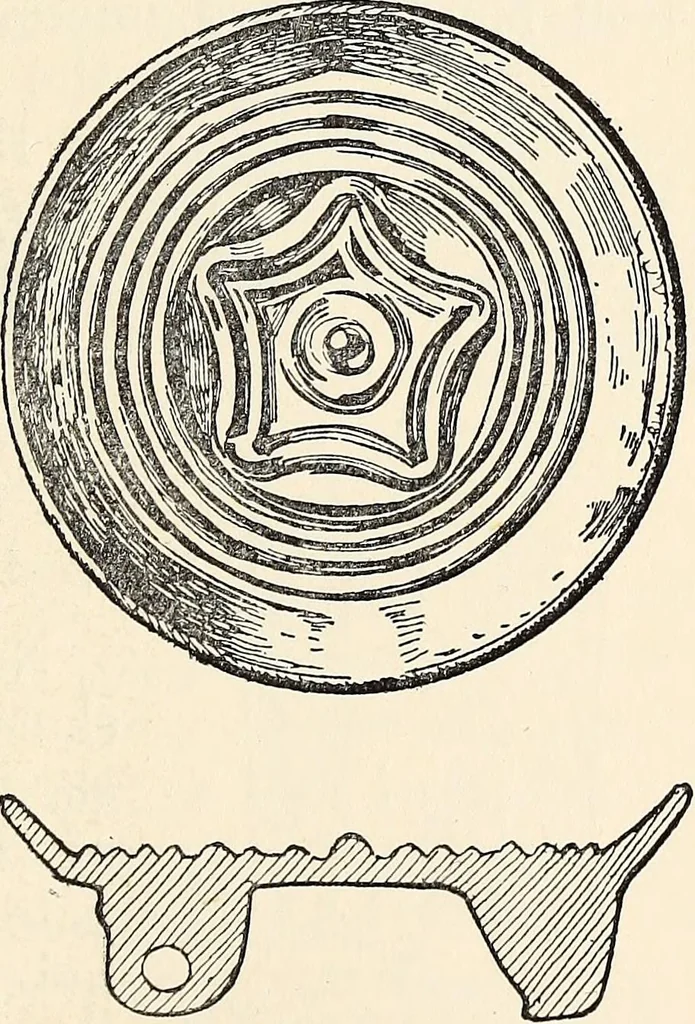 An illustration from Surrey archaeological collections, relating to the history and antiquities of the county, 1908, leaf 58