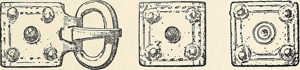 An illustration from Surrey archaeological collections, relating to the history and antiquities of the county, 1908, leaf 60