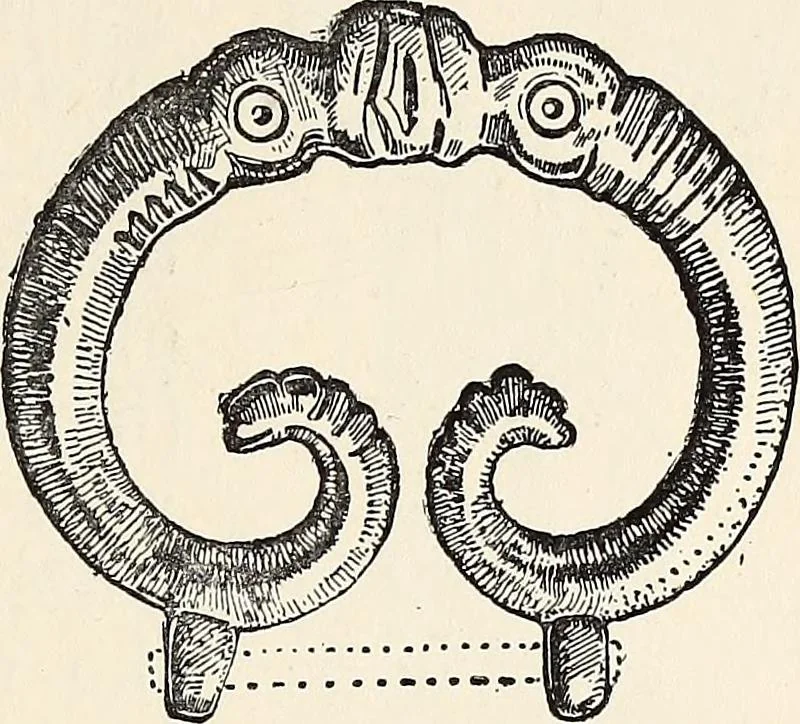 An illustration from Surrey archaeological collections, relating to the history and antiquities of the county, 1908, leaf 60