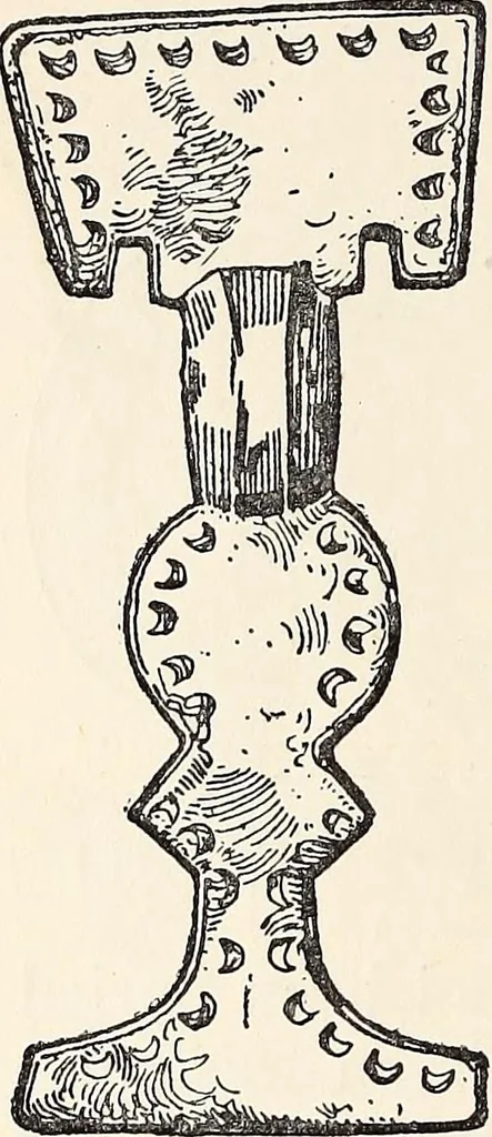 An illustration from Surrey archaeological collections, relating to the history and antiquities of the county, 1908, leaf 61