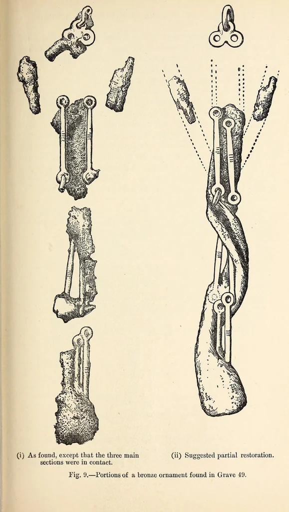An illustration from Surrey archaeological collections, relating to the history and antiquities of the county, 1908, leaf 62