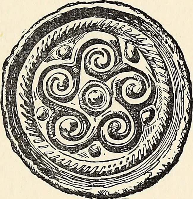 An illustration from Surrey archaeological collections, relating to the history and antiquities of the county, 1908, leaf 66