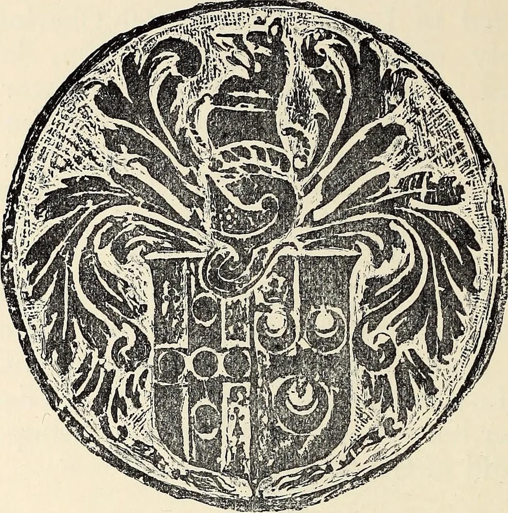 An illustration from Surrey archaeological collections, relating to the history and antiquities of the county, 1909, leaf 113