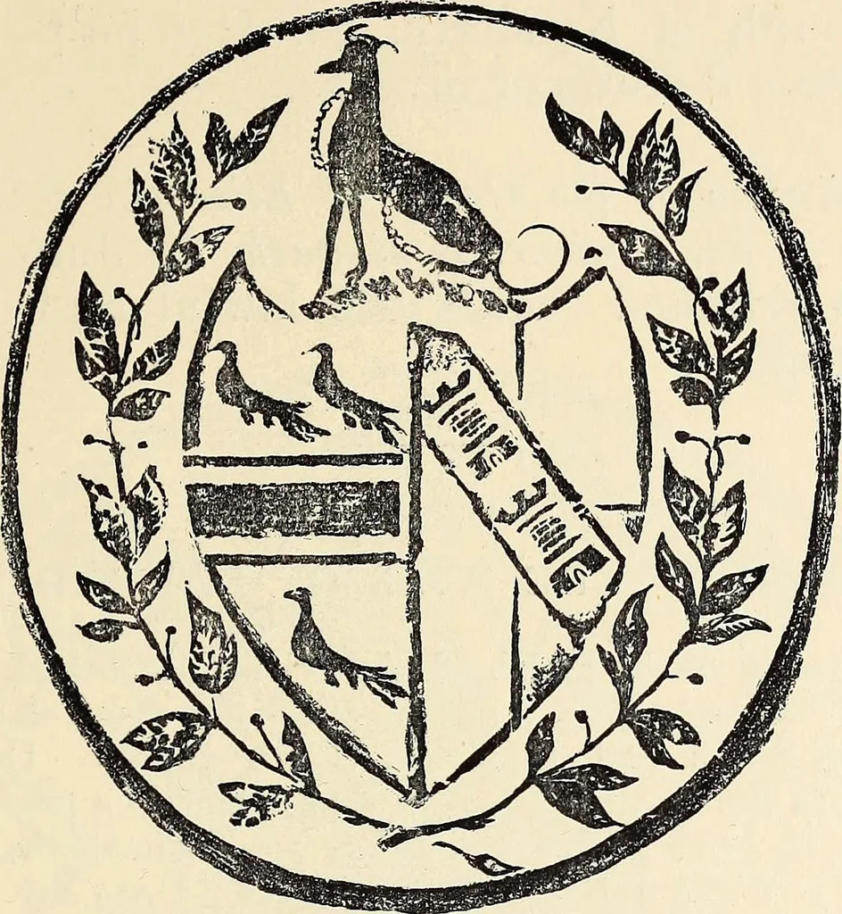 An illustration from Surrey archaeological collections, relating to the history and antiquities of the county, 1909, leaf 122