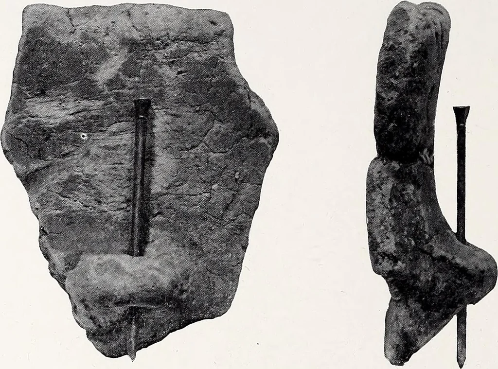 An illustration from Surrey archaeological collections, relating to the history and antiquities of the county, 1909, leaf 211