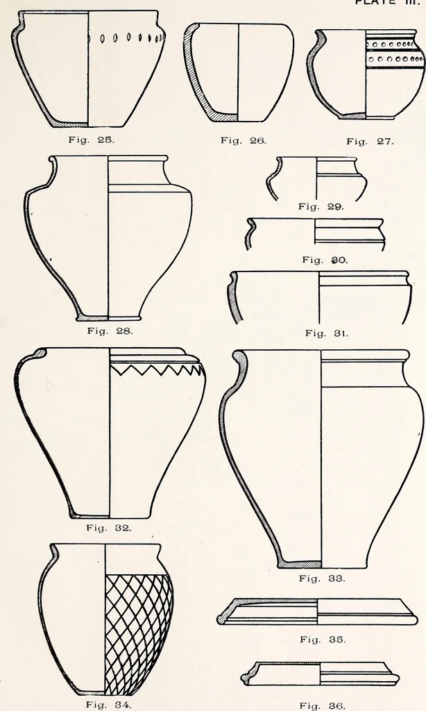 An illustration from Surrey archaeological collections, relating to the history and antiquities of the county, 1909, leaf 222