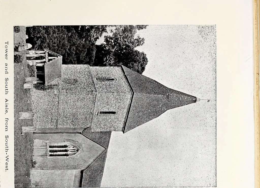 An illustration from Surrey archaeological collections, relating to the history and antiquities of the county, 1909, leaf 256