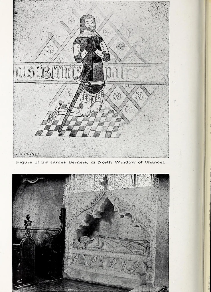 An illustration from Surrey archaeological collections, relating to the history and antiquities of the county, 1909, leaf 265