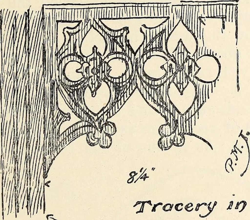 An illustration from Surrey archaeological collections, relating to the history and antiquities of the county, 1909, leaf 270