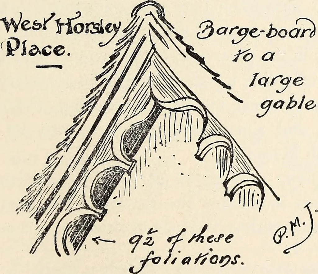 An illustration from Surrey archaeological collections, relating to the history and antiquities of the county, 1909, leaf 278
