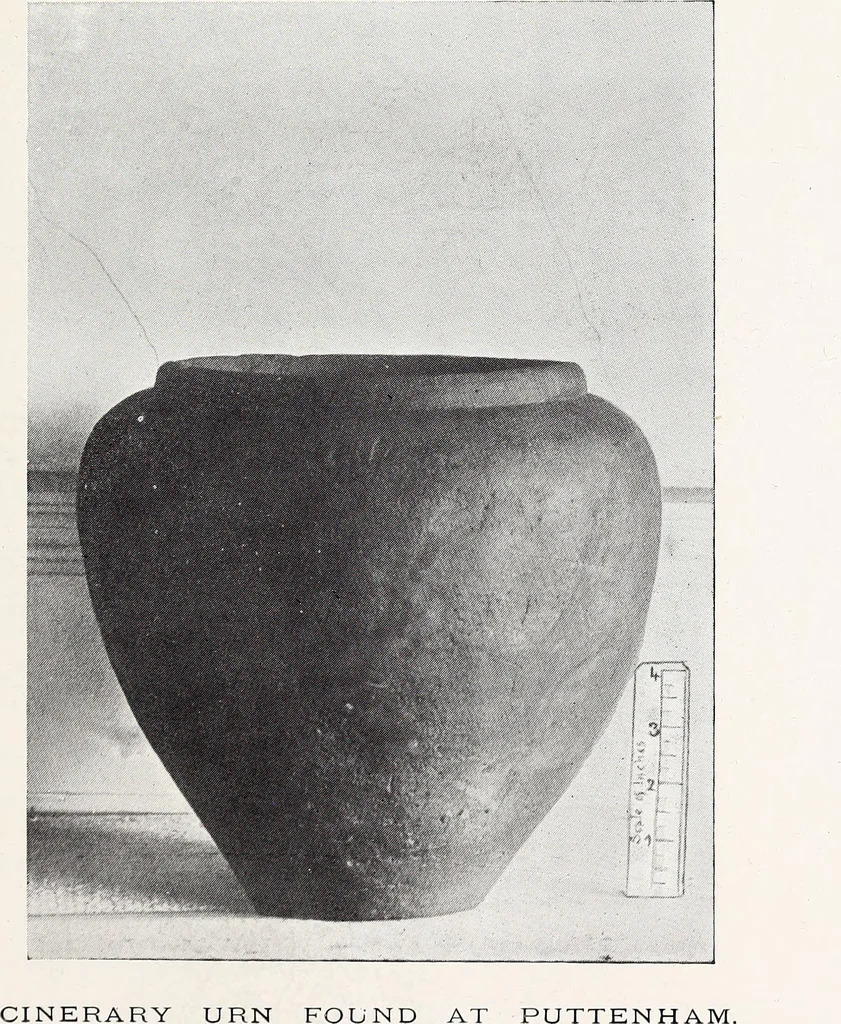 An illustration from Surrey archaeological collections, relating to the history and antiquities of the county, 1909, leaf 300
