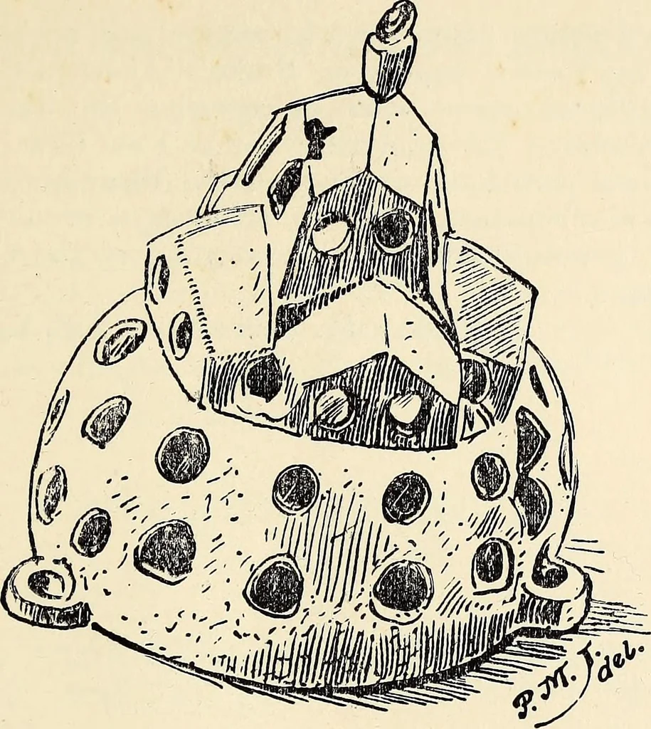 An illustration from Surrey archaeological collections, relating to the history and antiquities of the county, 1909, leaf 302