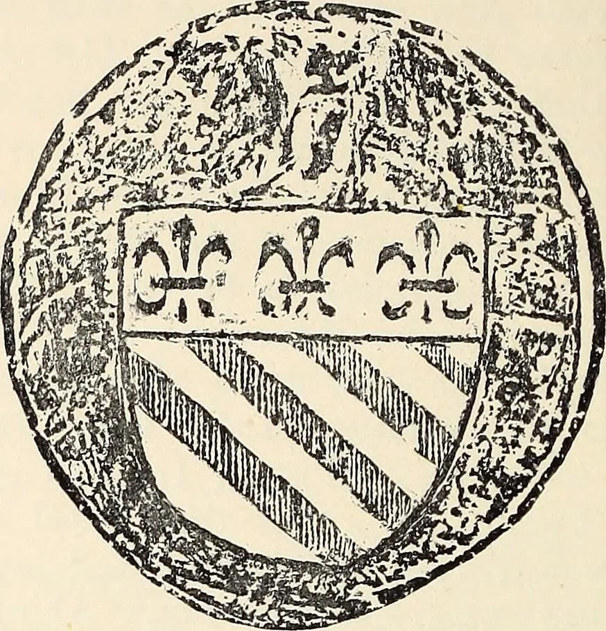An illustration from Surrey archaeological collections, relating to the history and antiquities of the county, 1909, leaf 81