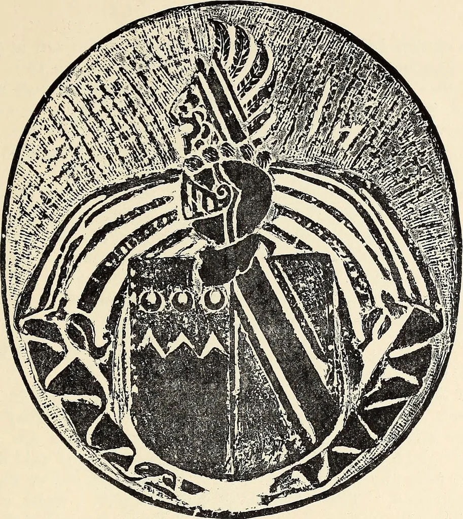 An illustration from Surrey archaeological collections, relating to the history and antiquities of the county, 1909, leaf 88