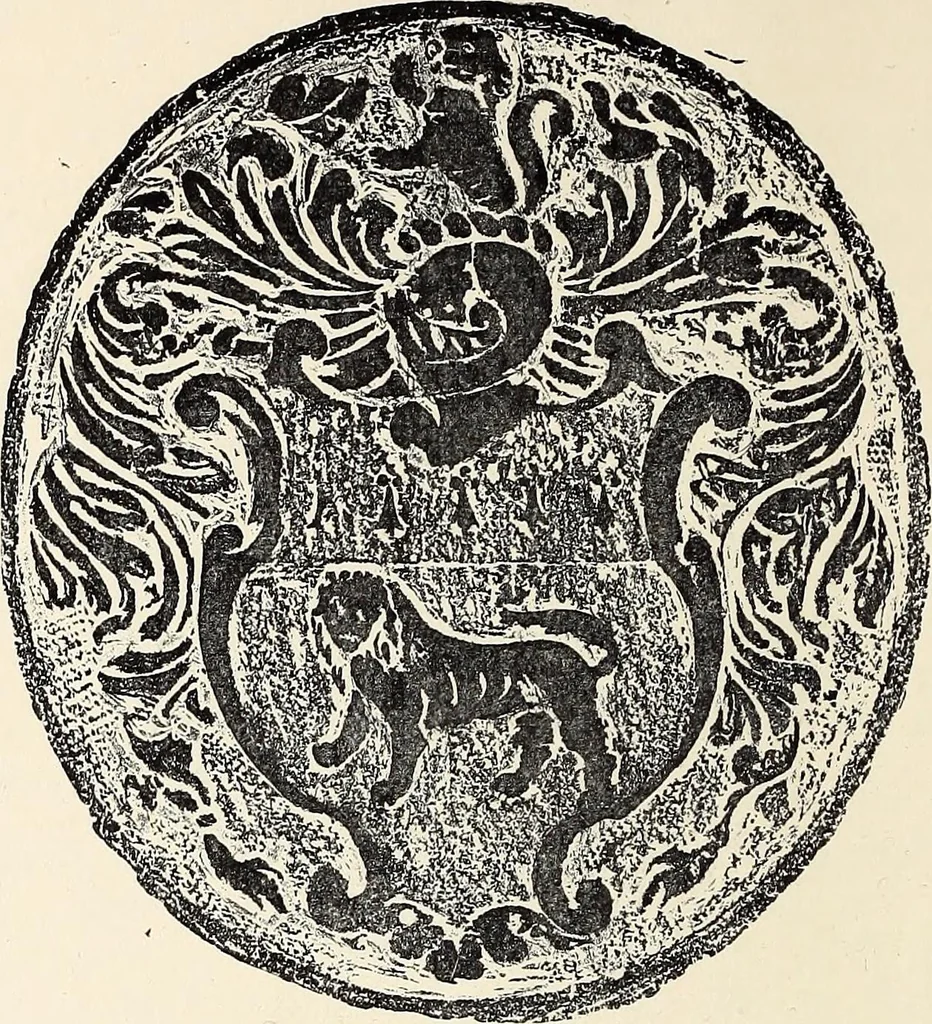 An illustration from Surrey archaeological collections, relating to the history and antiquities of the county, 1909, leaf 91