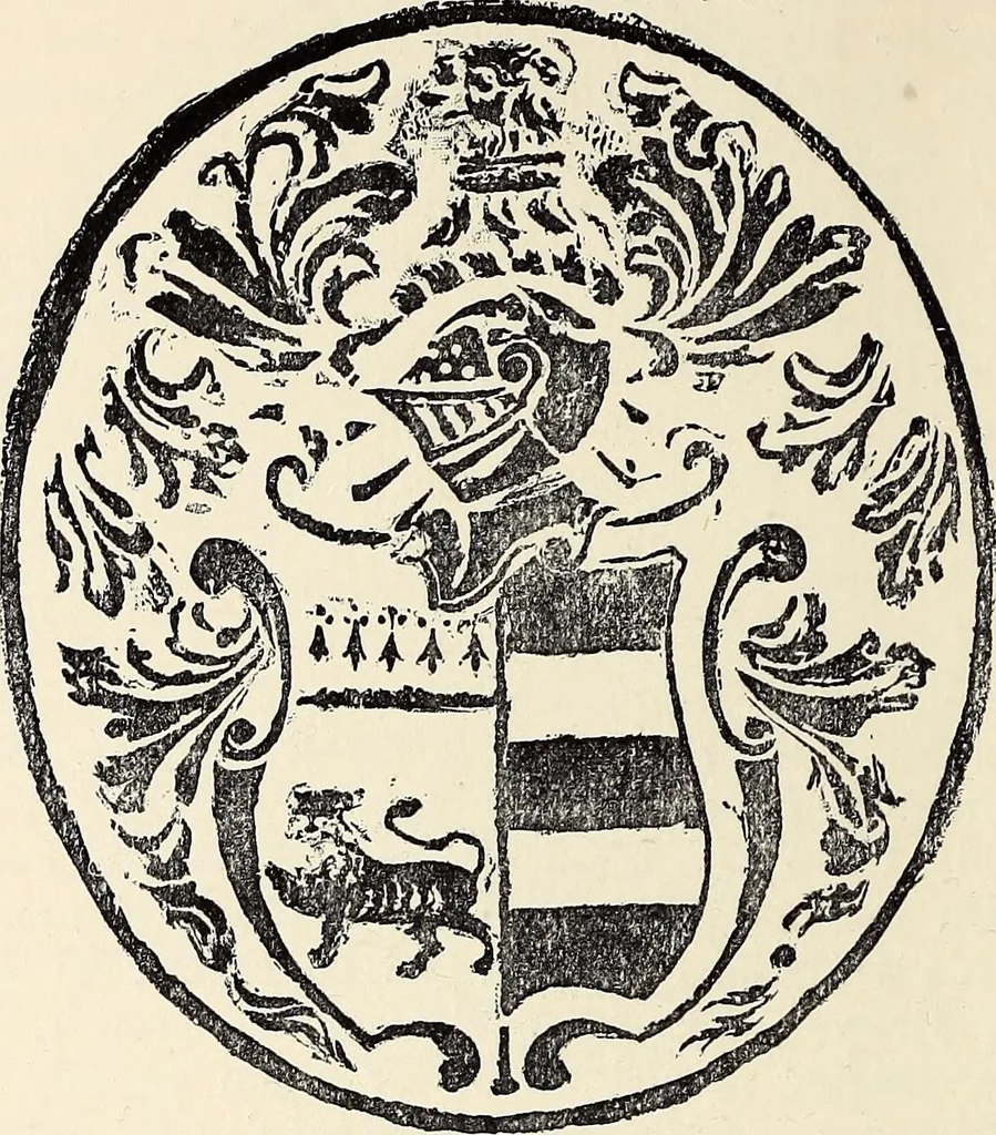 An illustration from Surrey archaeological collections, relating to the history and antiquities of the county, 1909, leaf 93