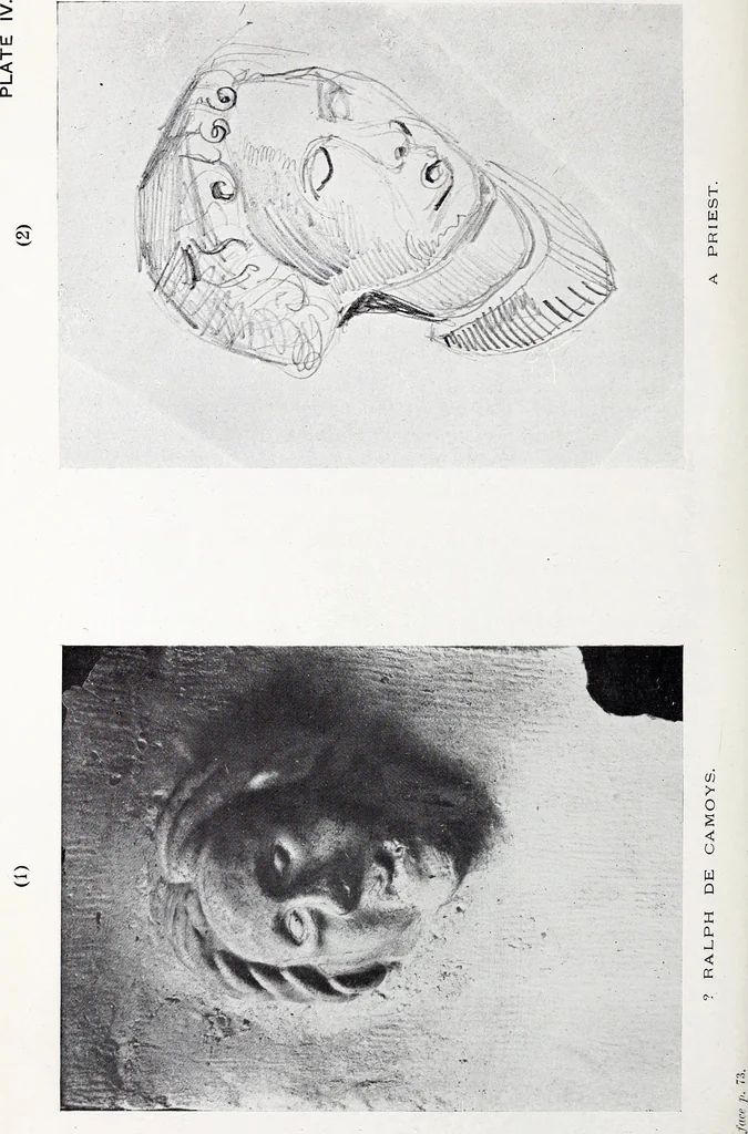 An illustration from Surrey archaeological collections, relating to the history and antiquities of the county, 1911, leaf 145