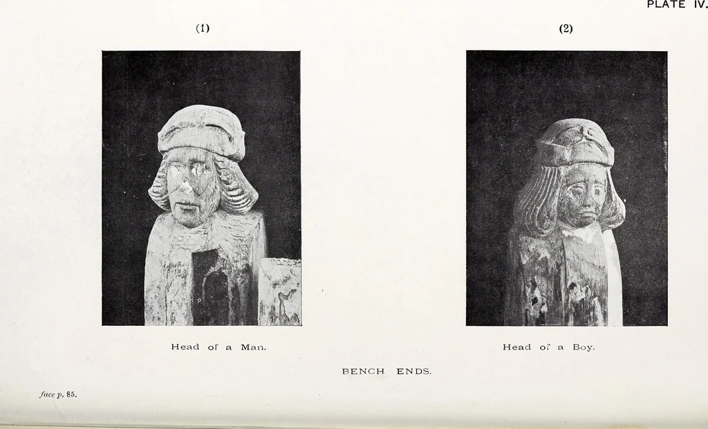 An illustration from Surrey archaeological collections, relating to the history and antiquities of the county, 1911, leaf 173