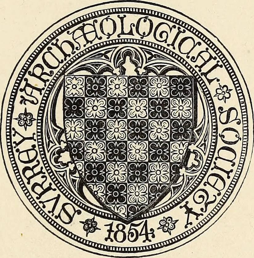 An illustration from Surrey archaeological collections, relating to the history and antiquities of the county, 1911, leaf 20