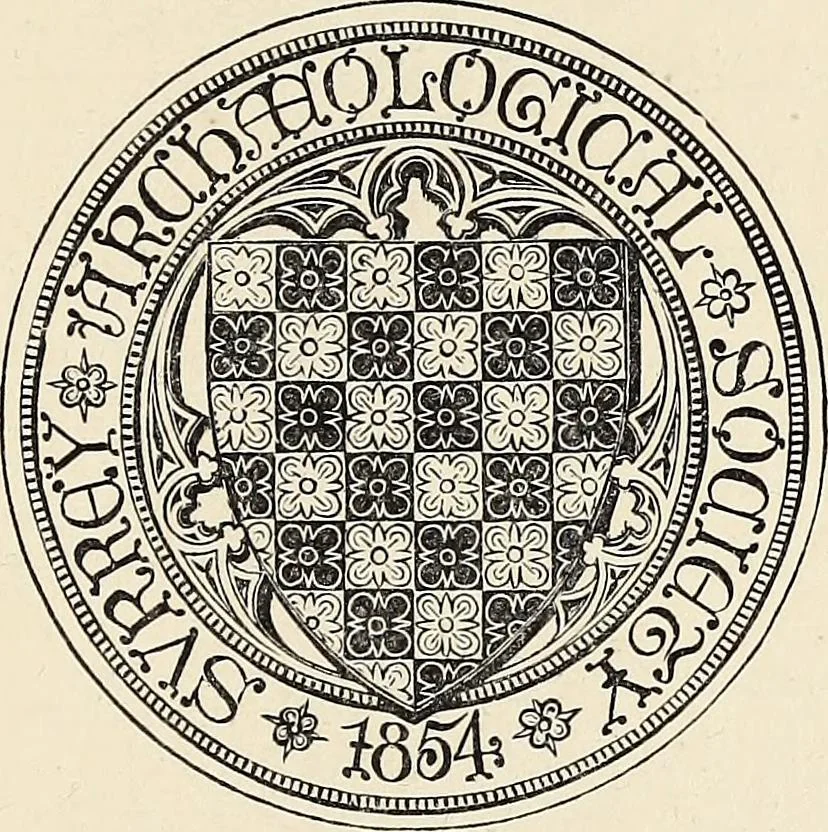 An illustration from Surrey archaeological collections, relating to the history and antiquities of the county, 1911, leaf 22