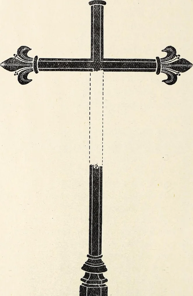 An illustration from Surrey archaeological collections, relating to the history and antiquities of the county, 1912, leaf 109