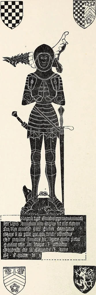 An illustration from Surrey archaeological collections, relating to the history and antiquities of the county, 1912, leaf 117