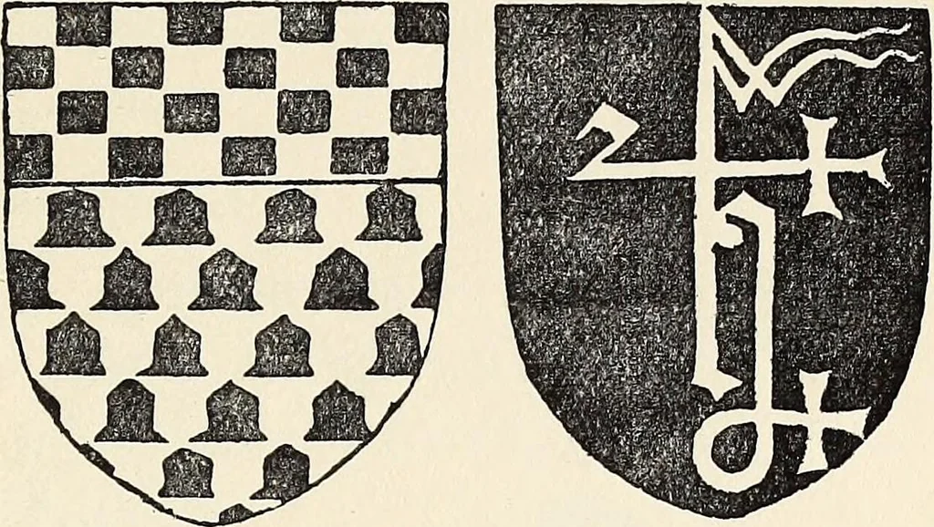An illustration from Surrey archaeological collections, relating to the history and antiquities of the county, 1912, leaf 128