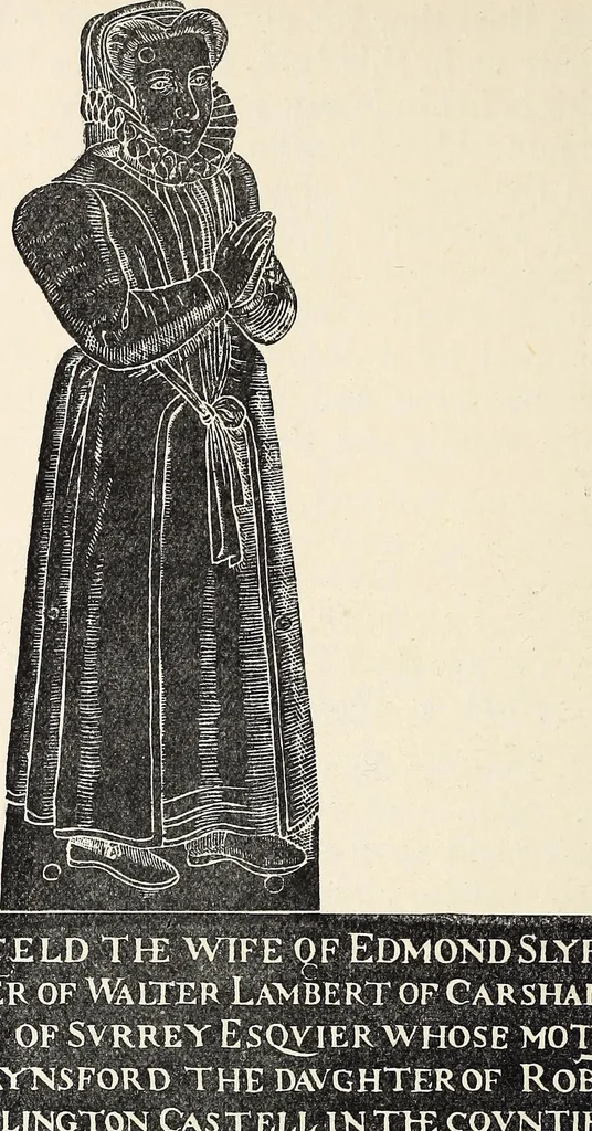 An illustration from Surrey archaeological collections, relating to the history and antiquities of the county, 1912, leaf 143
