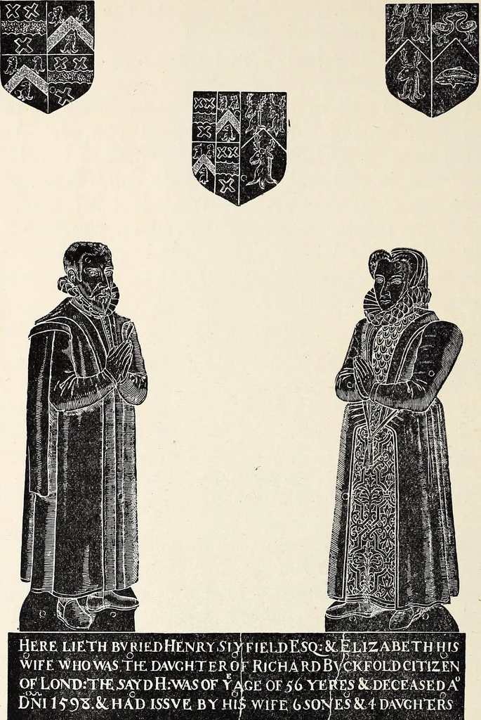 An illustration from Surrey archaeological collections, relating to the history and antiquities of the county, 1912, leaf 145