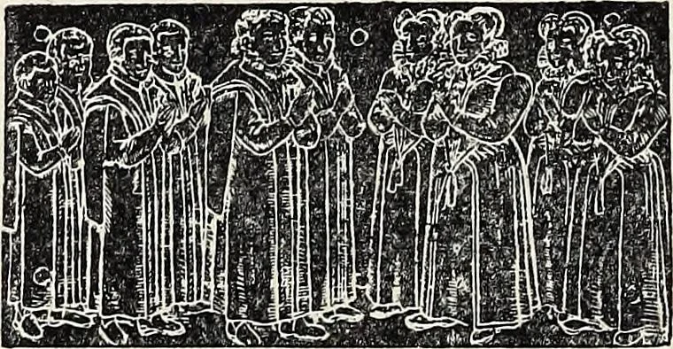 An illustration from Surrey archaeological collections, relating to the history and antiquities of the county, 1912, leaf 145