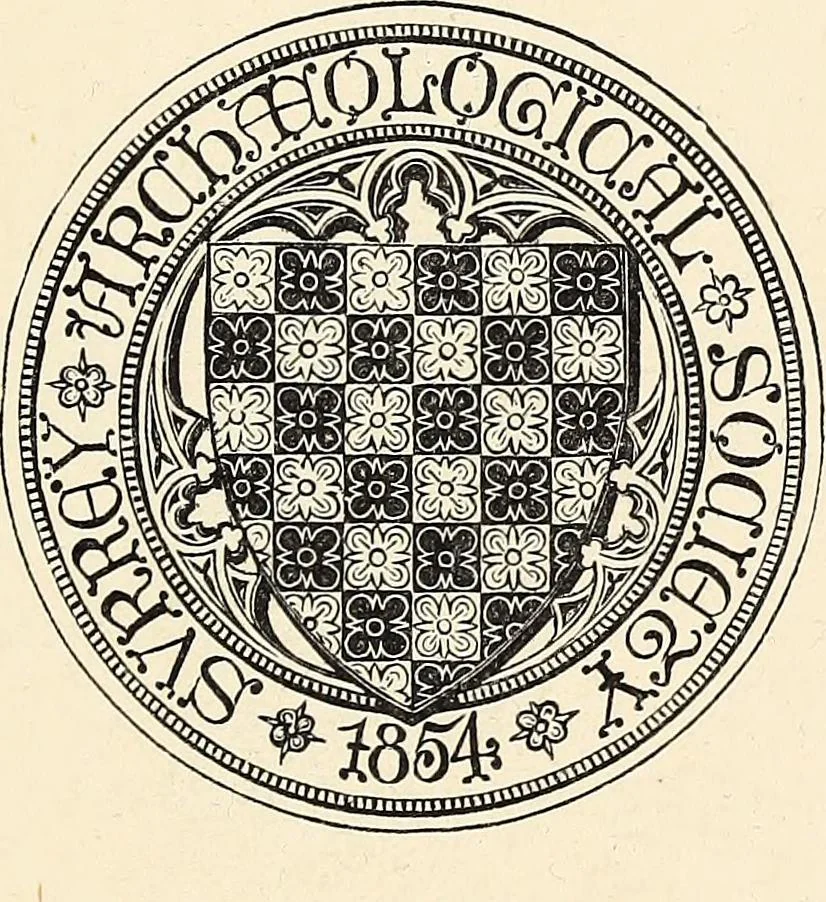 An illustration from Surrey archaeological collections, relating to the history and antiquities of the county, 1912, leaf 20