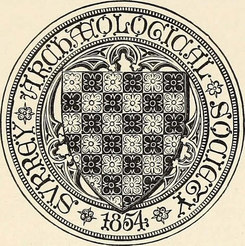 An illustration from Surrey archaeological collections, relating to the history and antiquities of the county, 1912, leaf 22