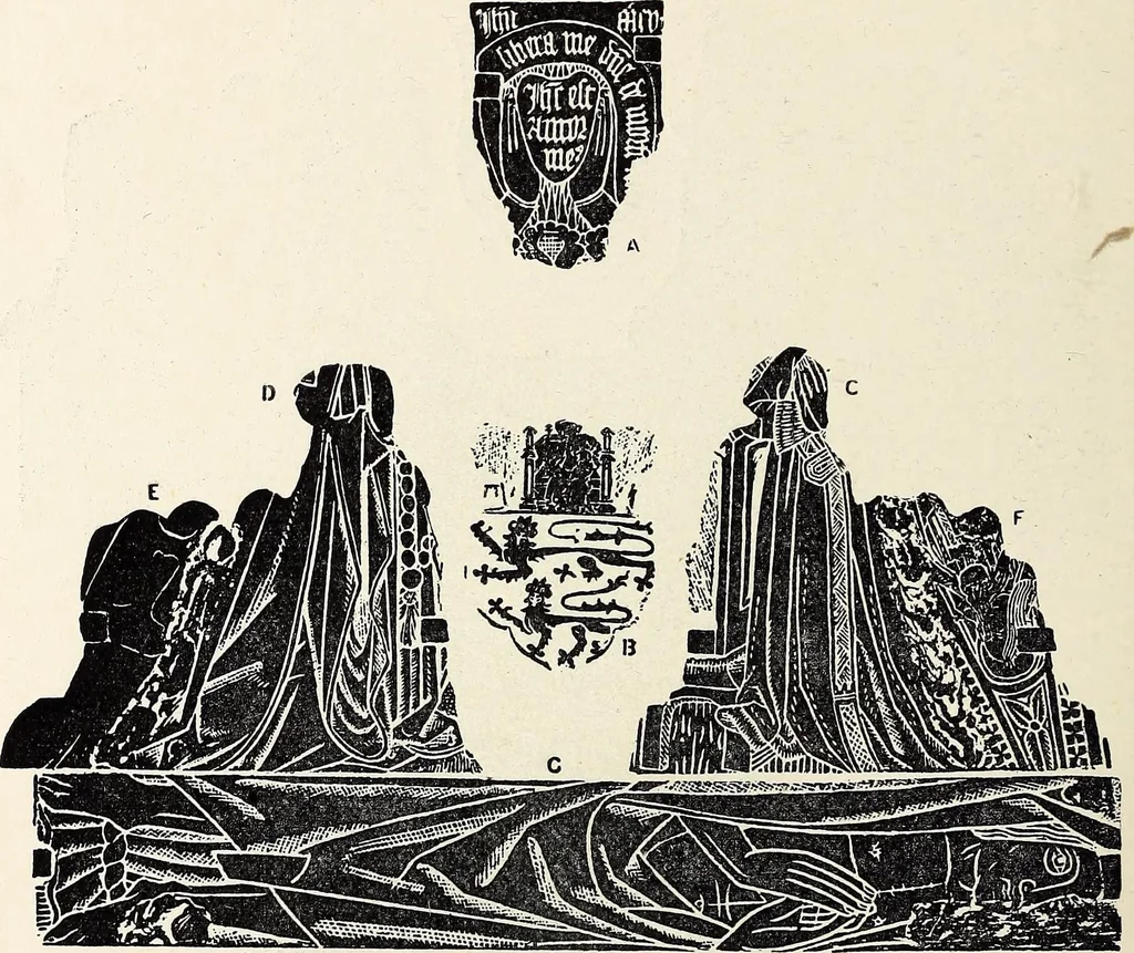 An illustration from Surrey archaeological collections, relating to the history and antiquities of the county, 1913, leaf 115