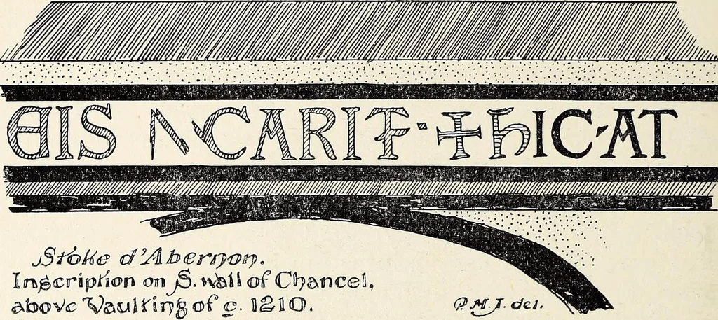 An illustration from Surrey archaeological collections, relating to the history and antiquities of the county, 1913, leaf 177