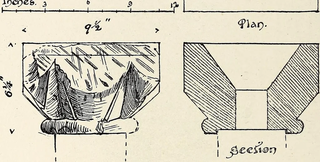 An illustration from Surrey archaeological collections, relating to the history and antiquities of the county, 1913, leaf 189