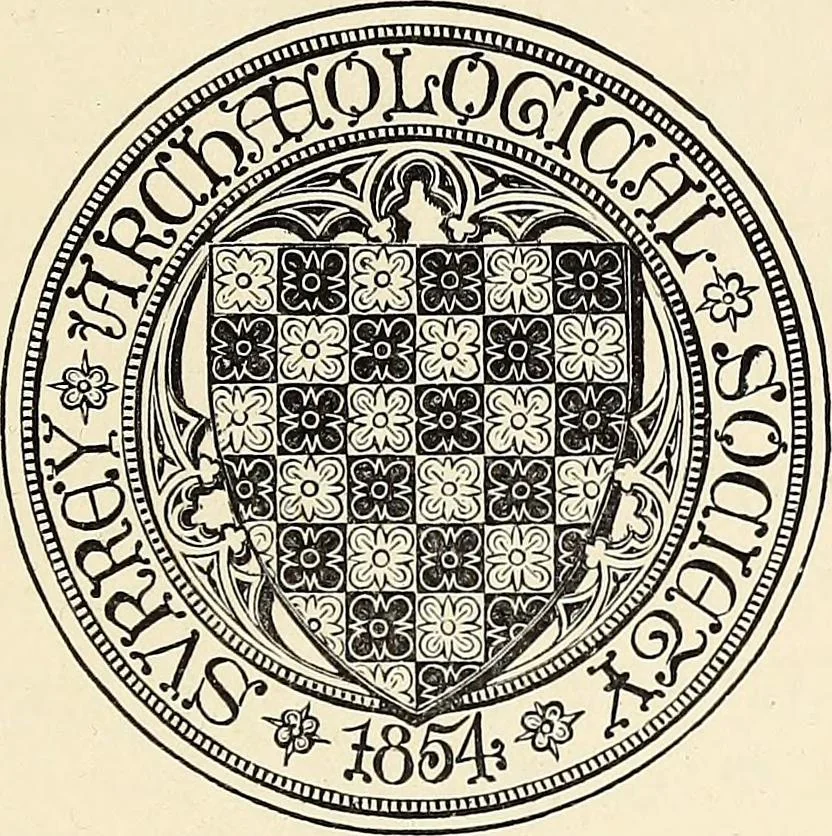 An illustration from Surrey archaeological collections, relating to the history and antiquities of the county, 1913, leaf 22