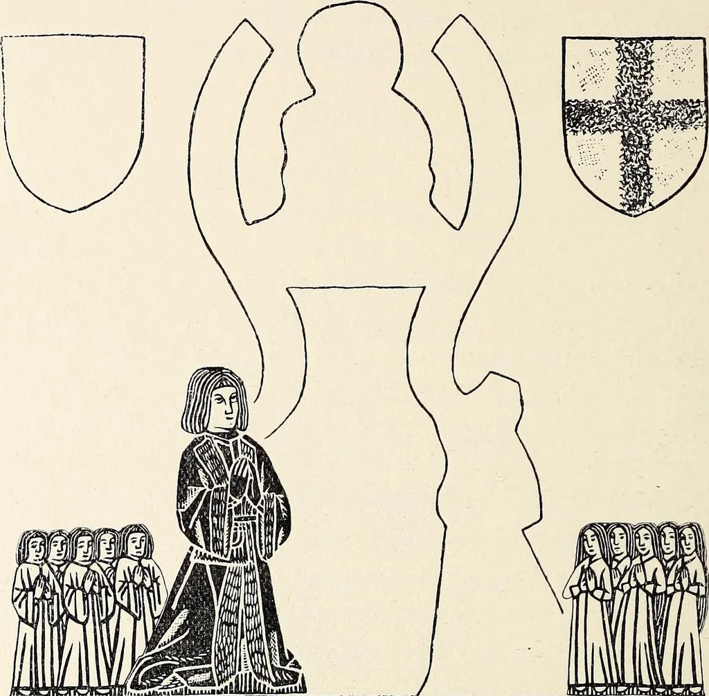 An illustration from Surrey archaeological collections, relating to the history and antiquities of the county, 1913, leaf 55
