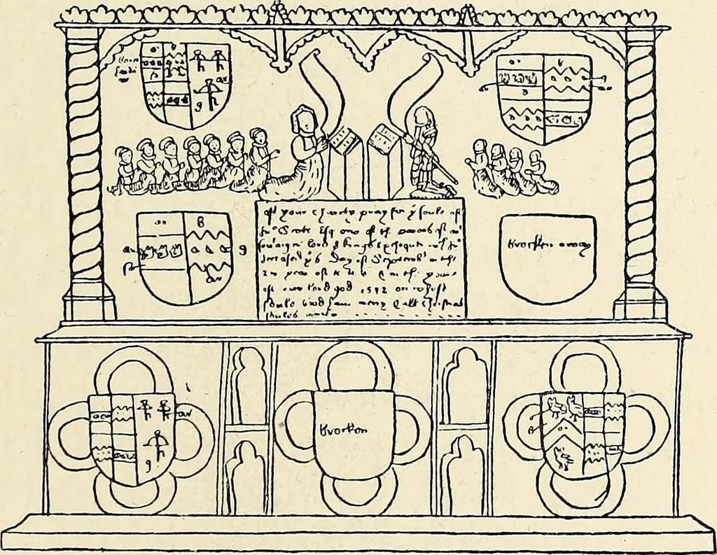 An illustration from Surrey archaeological collections, relating to the history and antiquities of the county, 1913, leaf 60