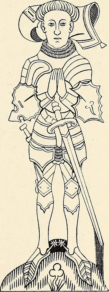 An illustration from Surrey archaeological collections, relating to the history and antiquities of the county, 1913, leaf 62