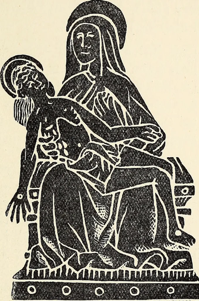 An illustration from Surrey archaeological collections, relating to the history and antiquities of the county, 1913, leaf 90