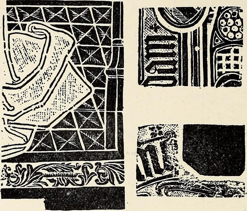An illustration from Surrey archaeological collections, relating to the history and antiquities of the county, 1915, leaf 115